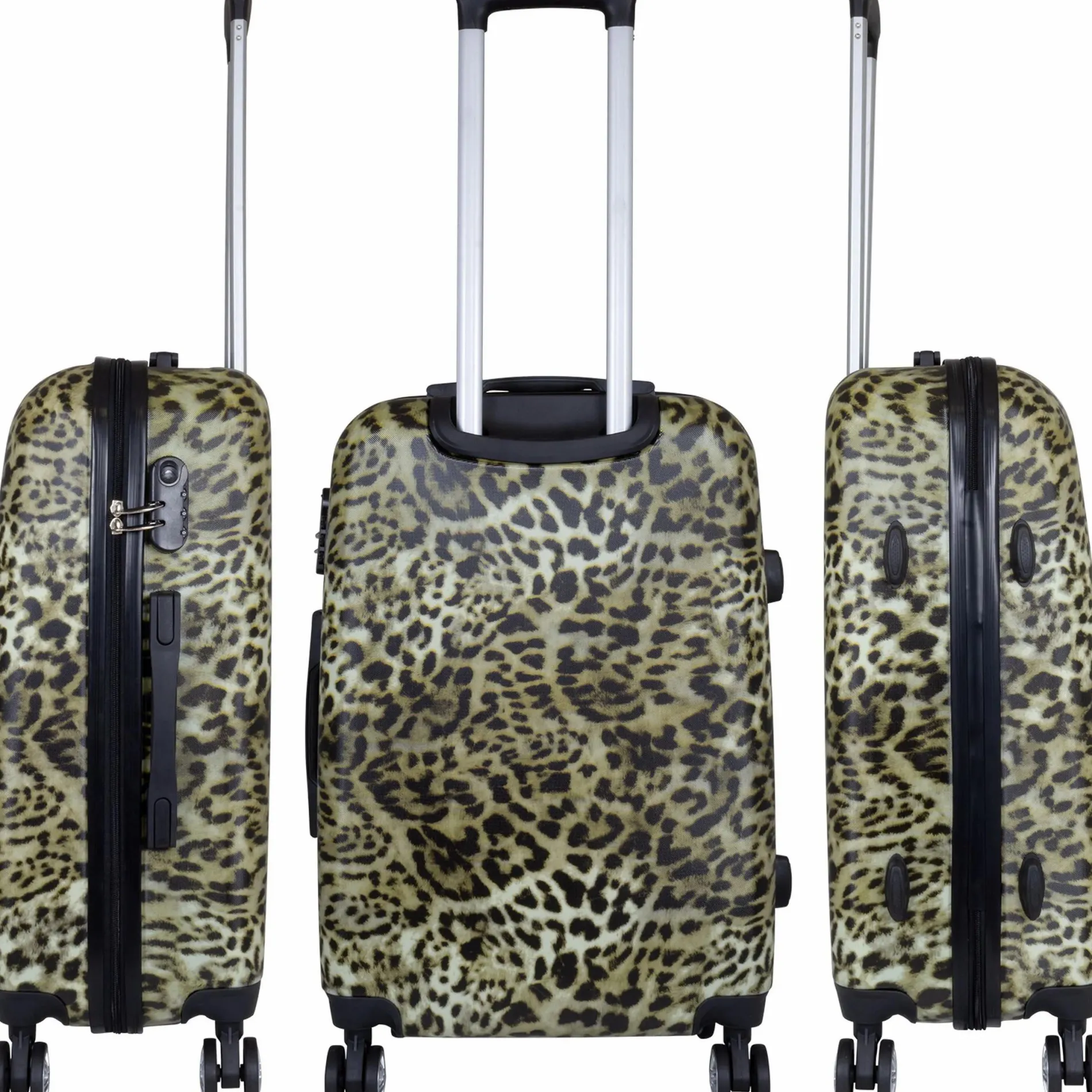 Koffer Leopard in Größe S 56x38x20cm