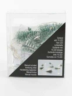 Lichterkette mit 15 Bäumchen