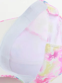 Mädchen Cap mit Glitzerstoff