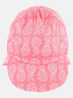 Mädchen Cap mit Nackenschutz