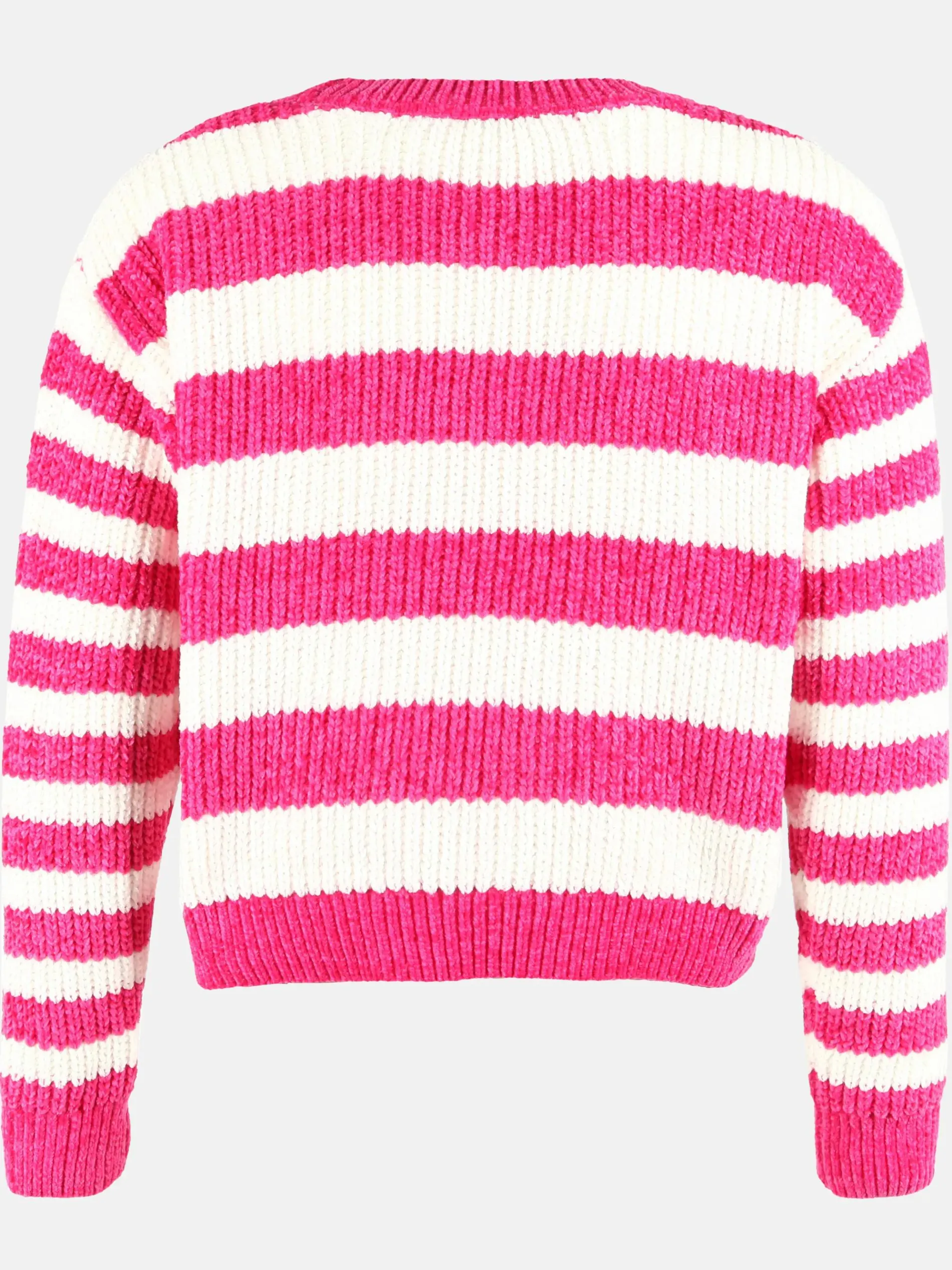 Mädchen Chenille Pullover mit Streifen