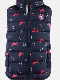 Mädchen Freizeitweste mit Alloverprint