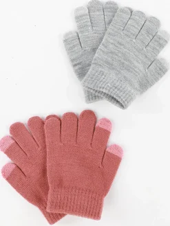 Mädchen Handschuhe im 2er Pack