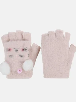 Mädchen Handschuhe mit Tiergesicht