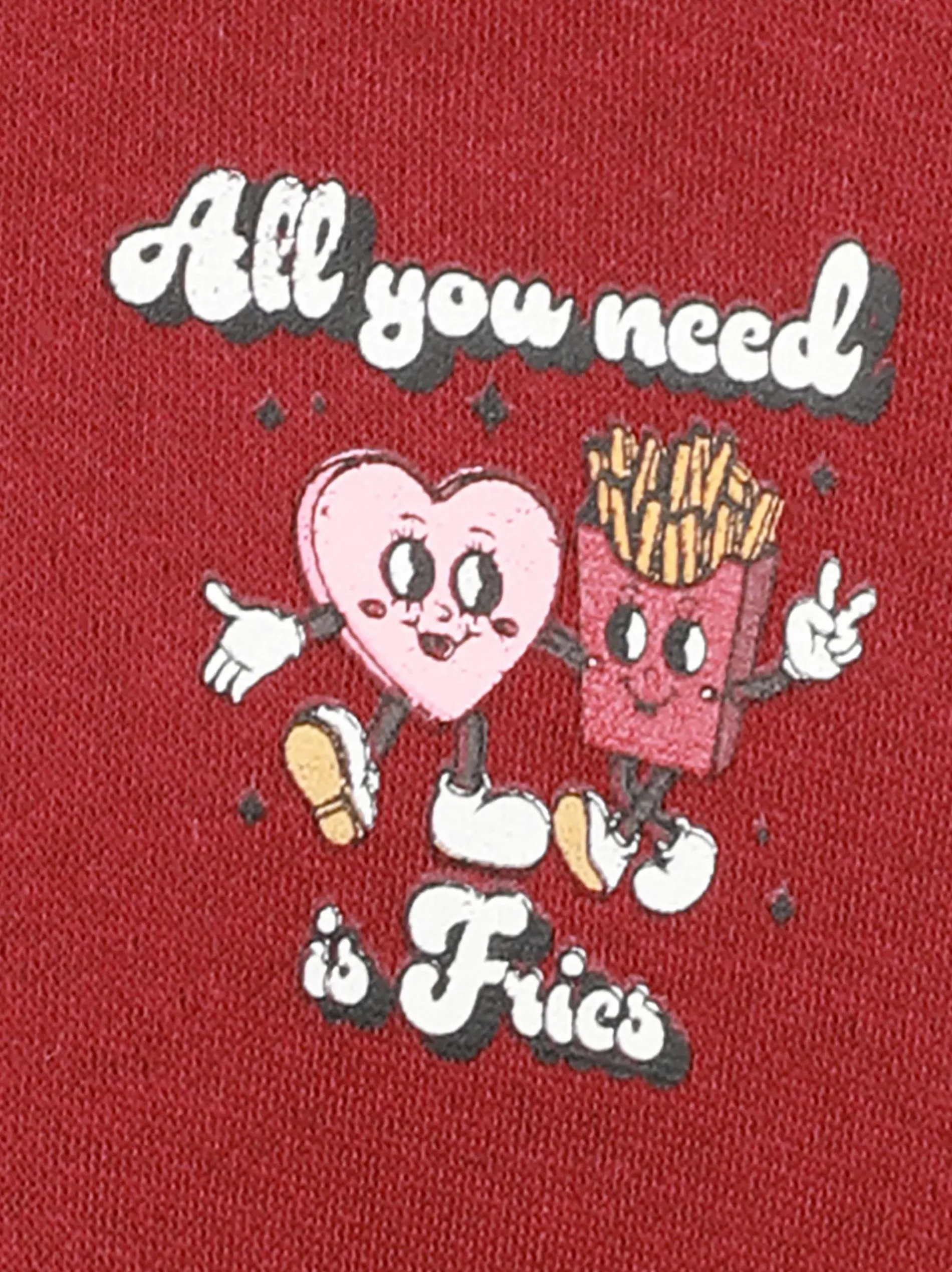 Mädchen Hoodie mit Backprint