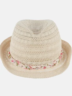 Mädchen Hut mit Blumenband