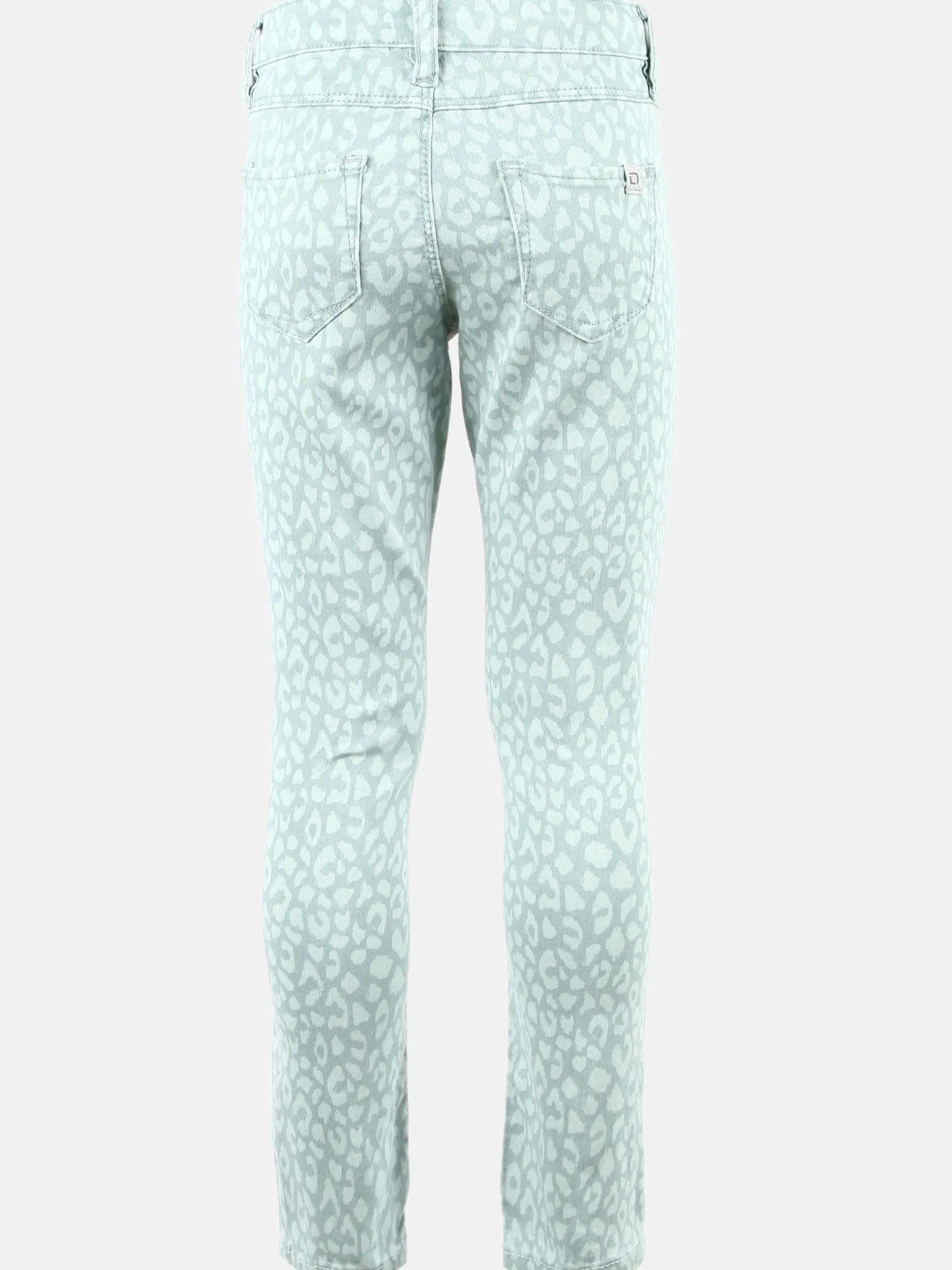 Mädchen Jeans mit Alloverprint