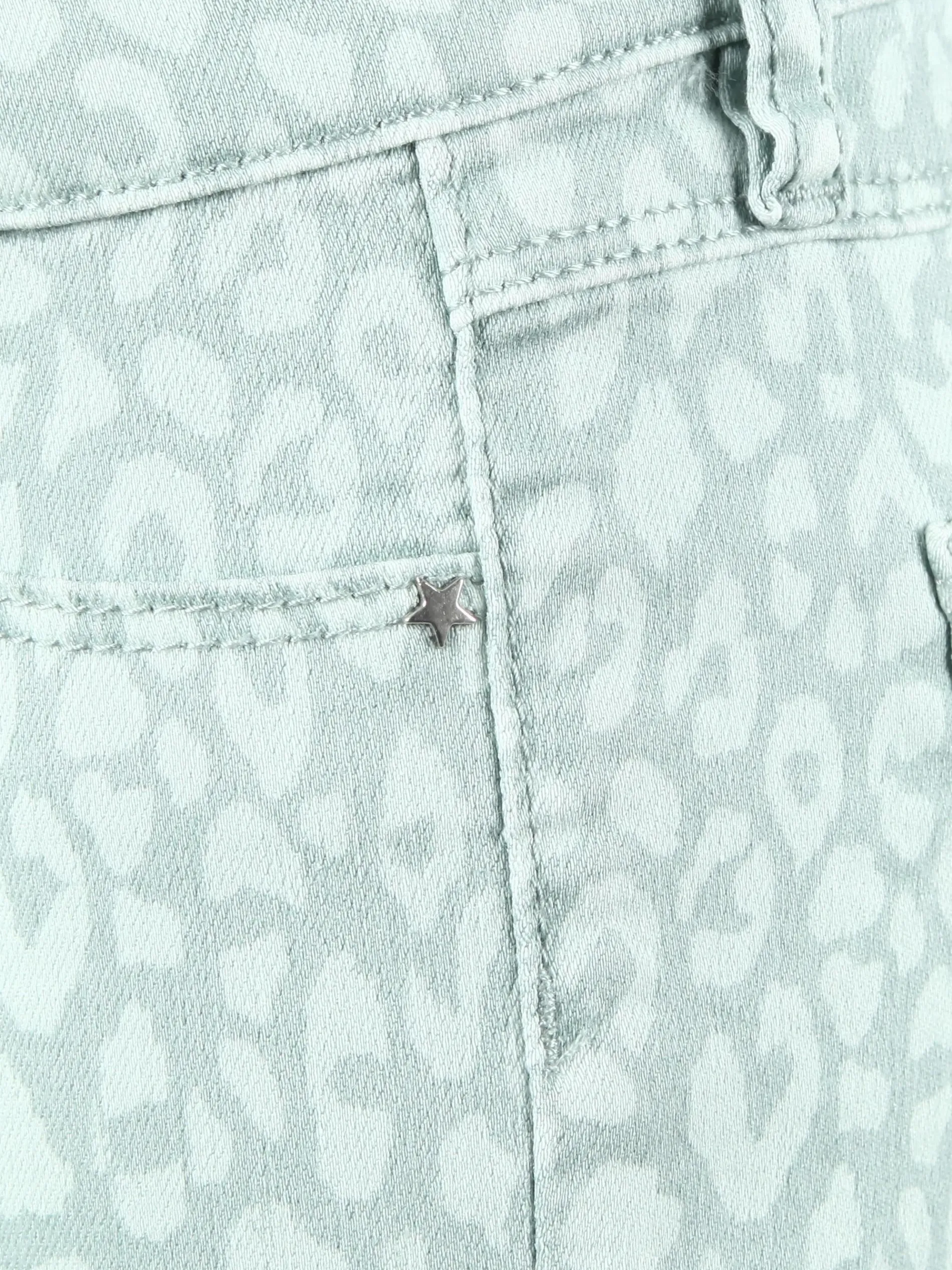 Mädchen Jeans mit Alloverprint