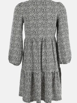 Mädchen Kleid mit Alloverprint