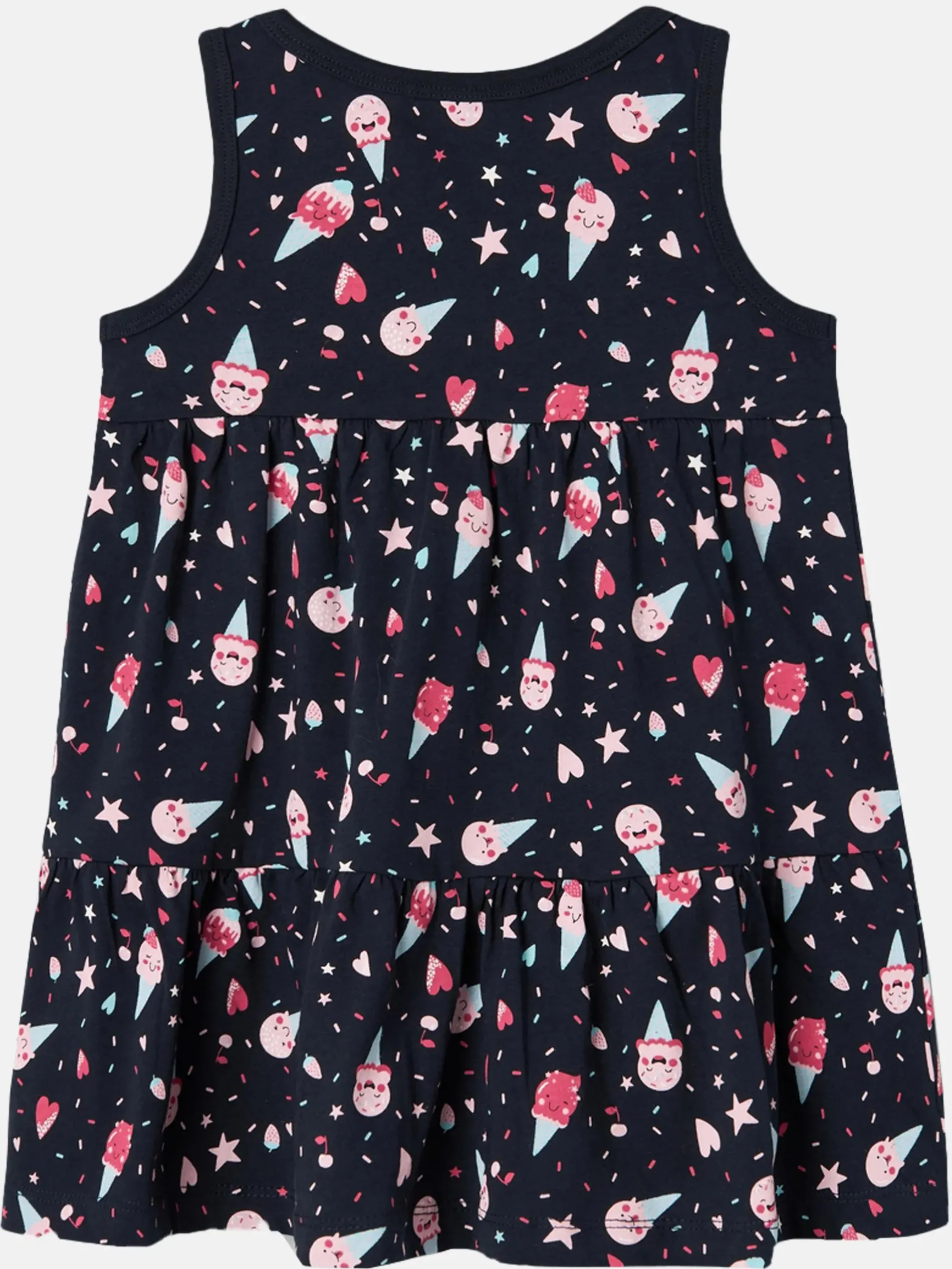 Mädchen Kleid mit Minimalprint