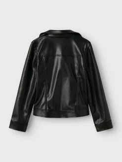 Mädchen Kunstlederjacke