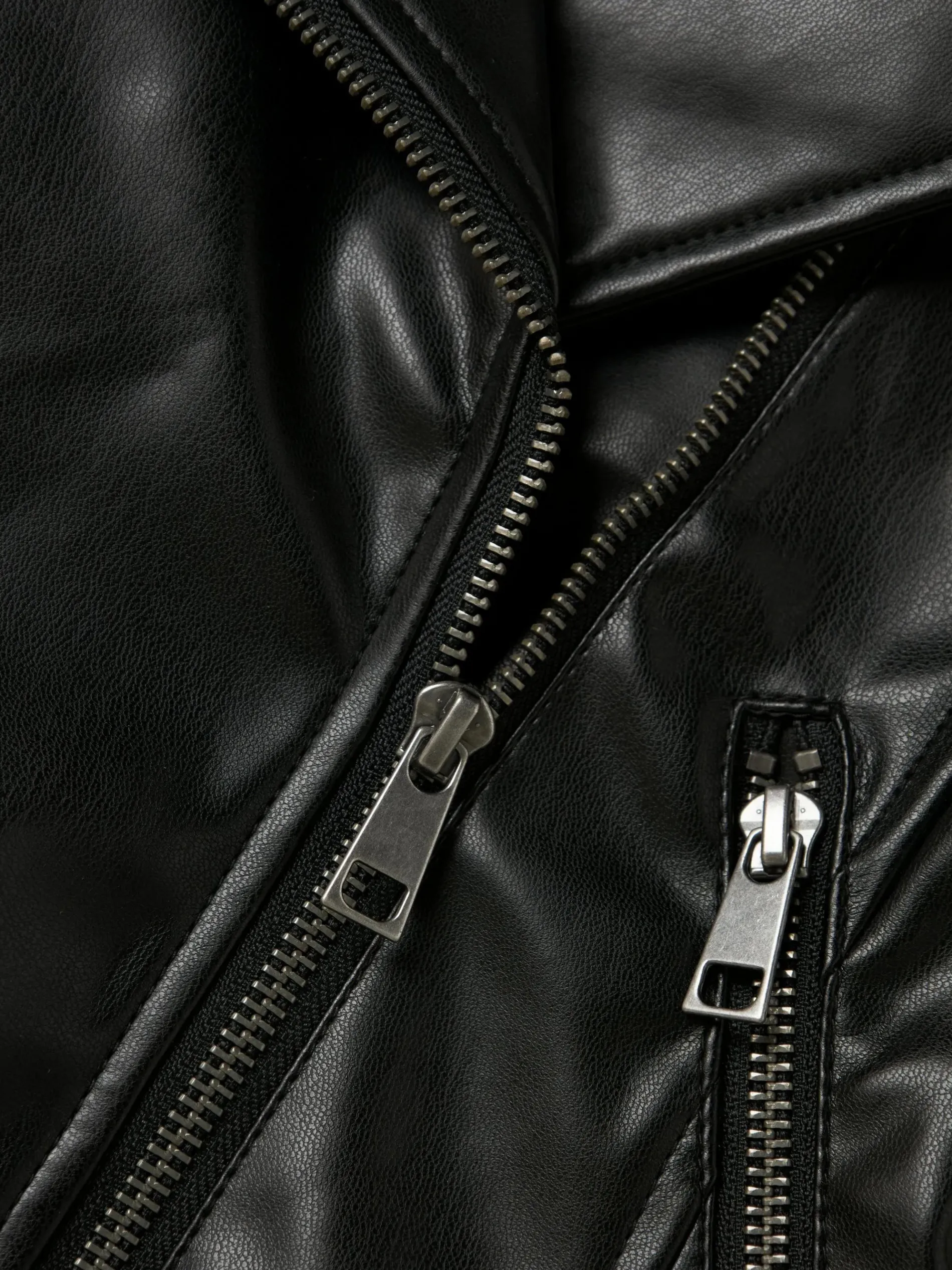 Mädchen Kunstlederjacke