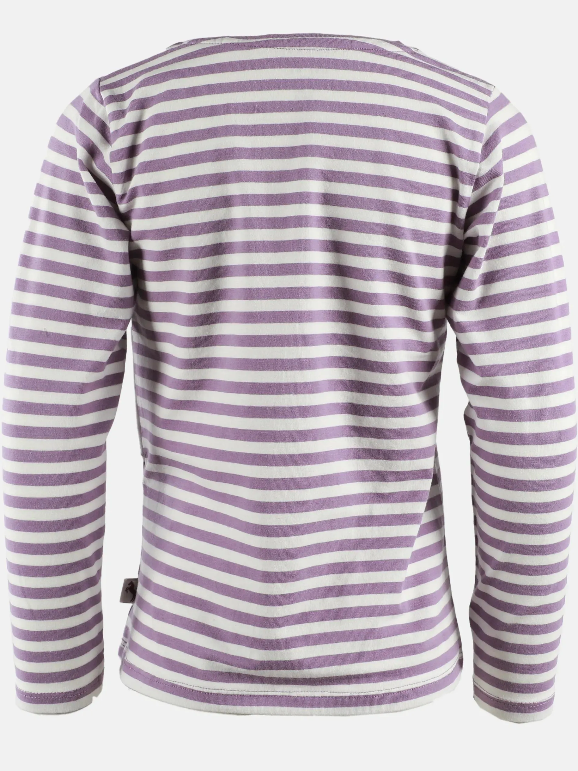 Mädchen Langarmshirt mit Pailletten und Einhorn-Appliaktion