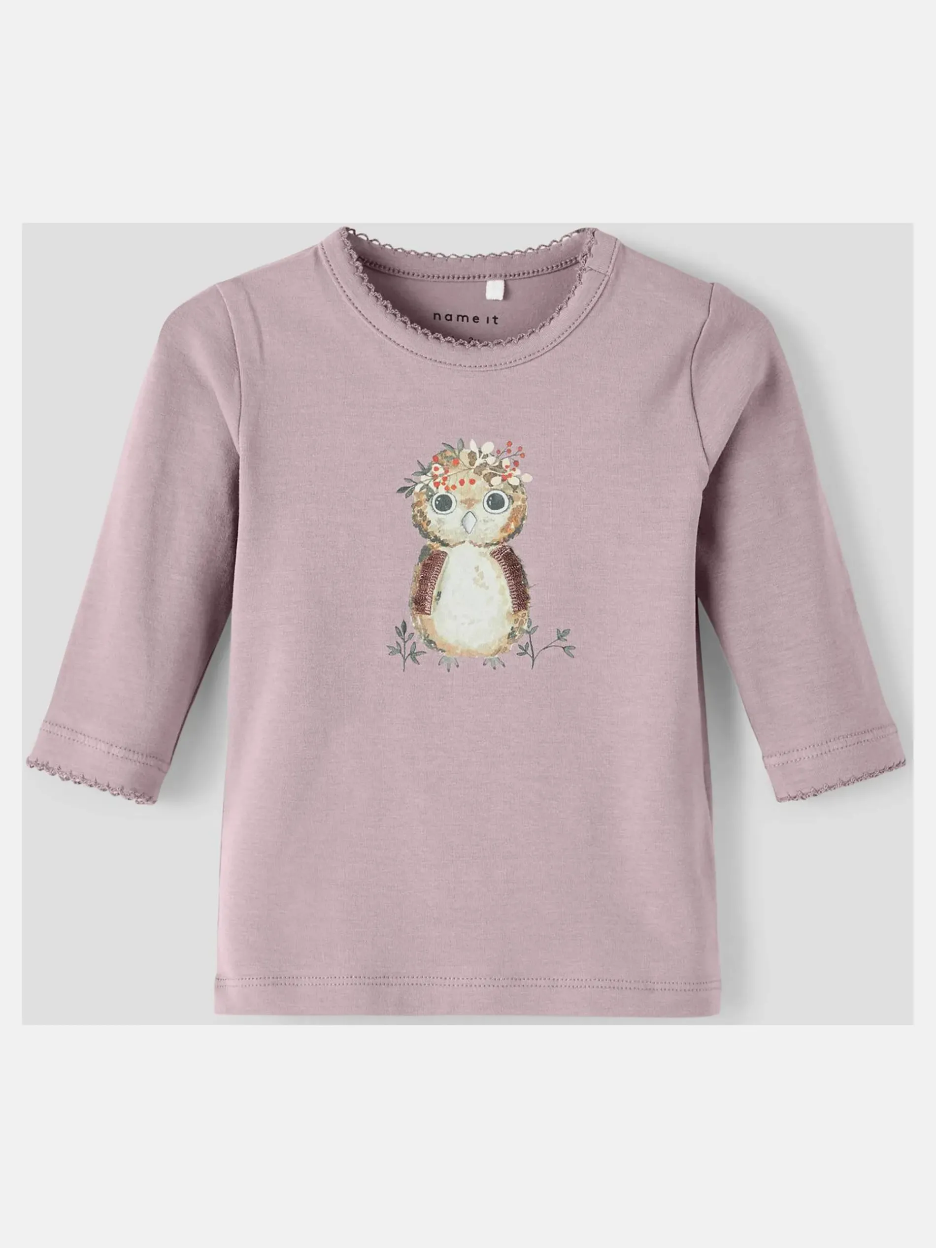 Mädchen Langarmshirt mit Print