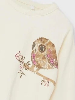 Mädchen Langarmshirt mit Print
