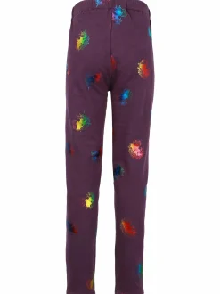 Mädchen Leggings mit Einhorn-Alloverprint