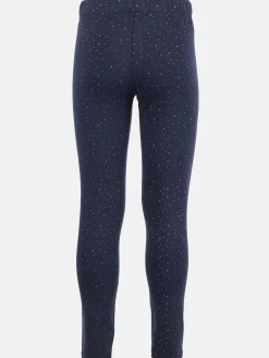 Mädchen Leggings mit Glitzerpunkten