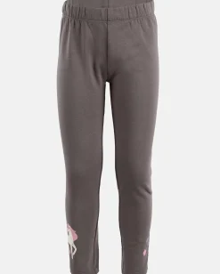 Mädchen Leggings mit kleinem Motiv am Beinende