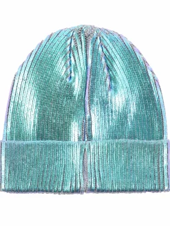 Mädchen Mütze mit Glitzereffekt