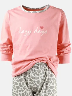 Mädchen Schlafanzug mit Frontprint