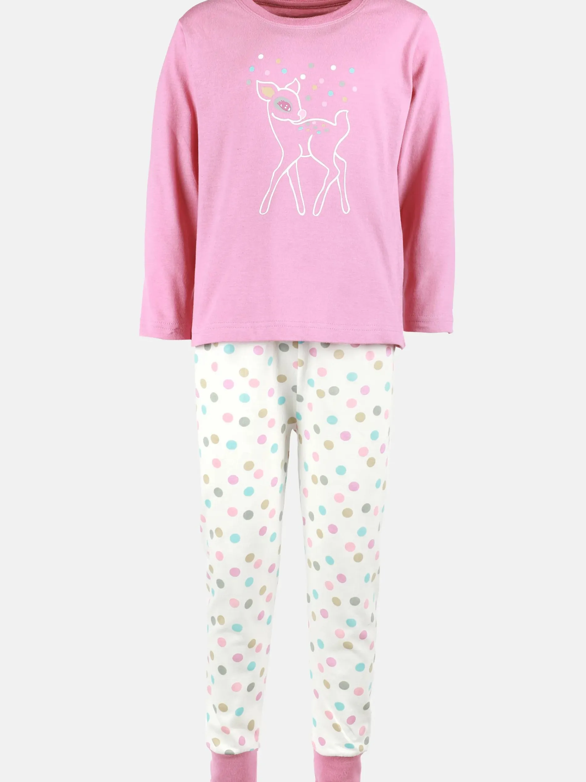 Mädchen Schlafanzug mit Frontprint
