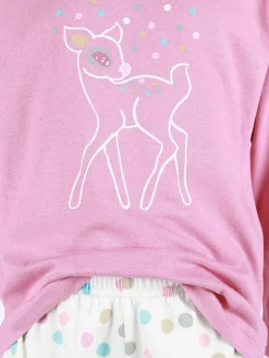 Mädchen Schlafanzug mit Frontprint