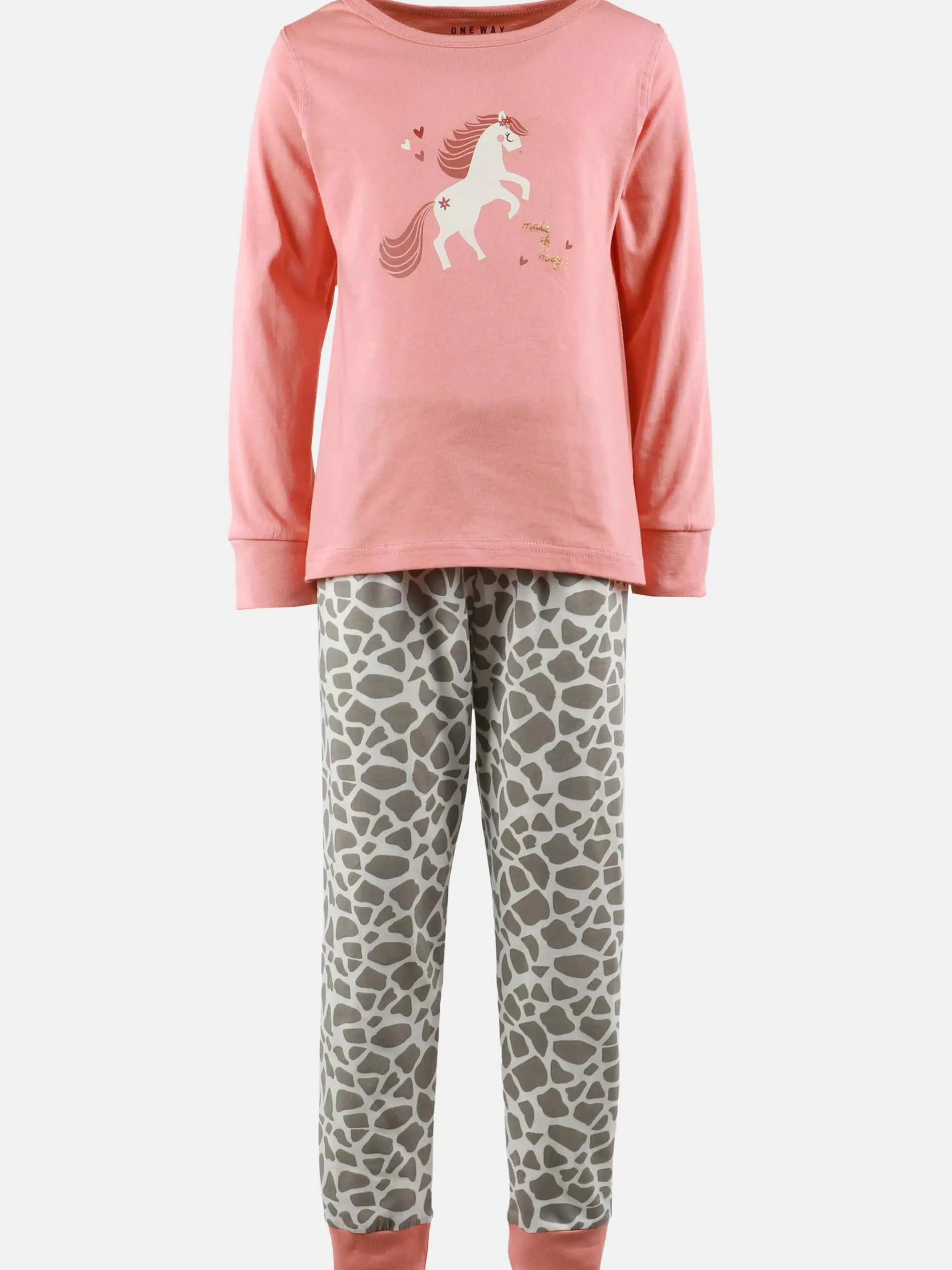 Mädchen Schlafanzug mit Frontprint