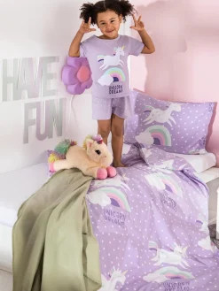 Mädchen Schlafshorty mit Print