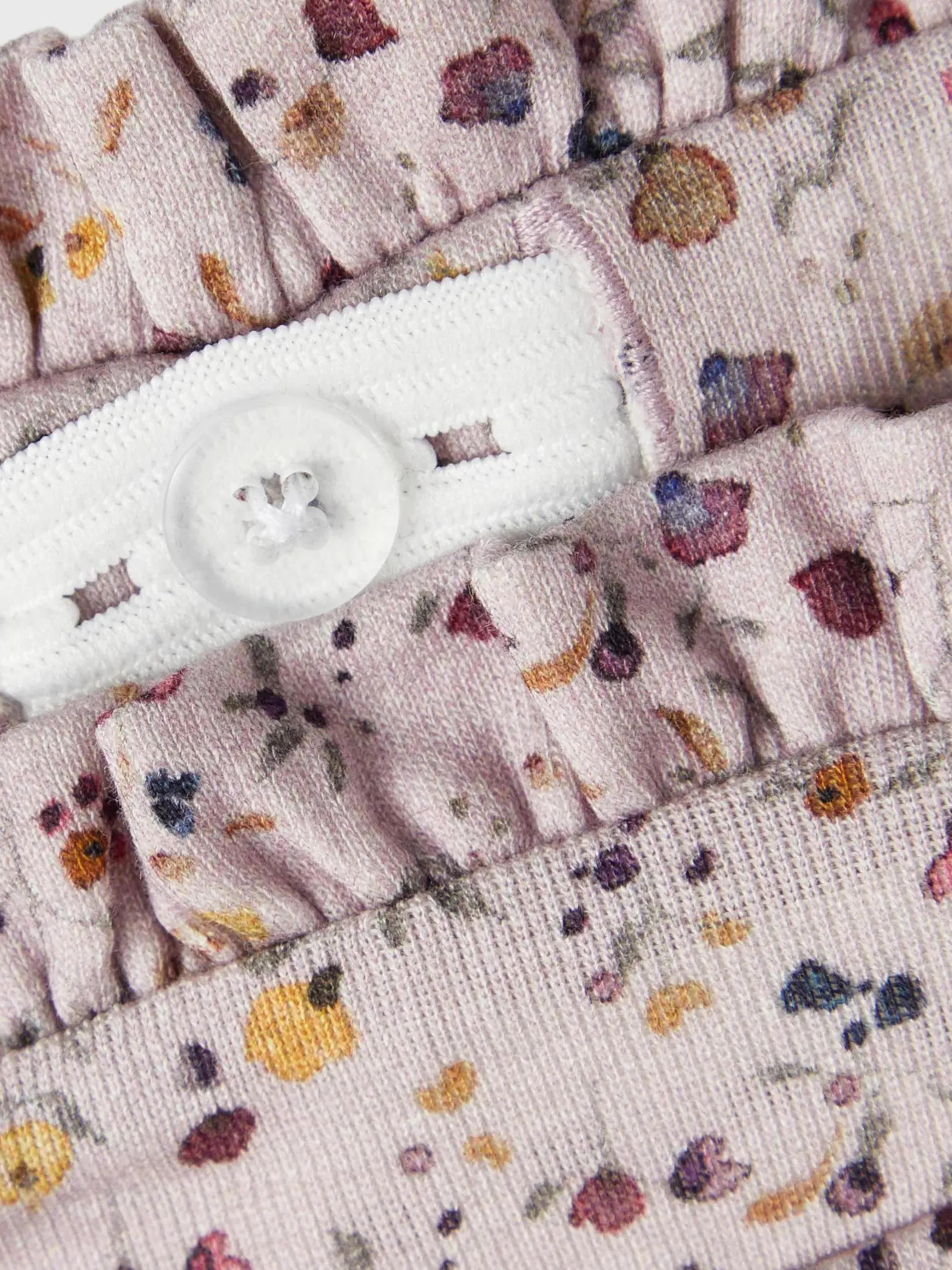 Mädchen Schlupfhose mit Blümchenprint