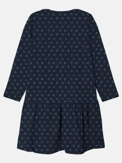 Mädchen Shirtkleid mit Alloverprint