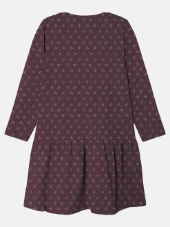 Mädchen Shirtkleid mit Alloverprint