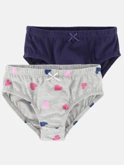 Mädchen Slip im 2er Pack