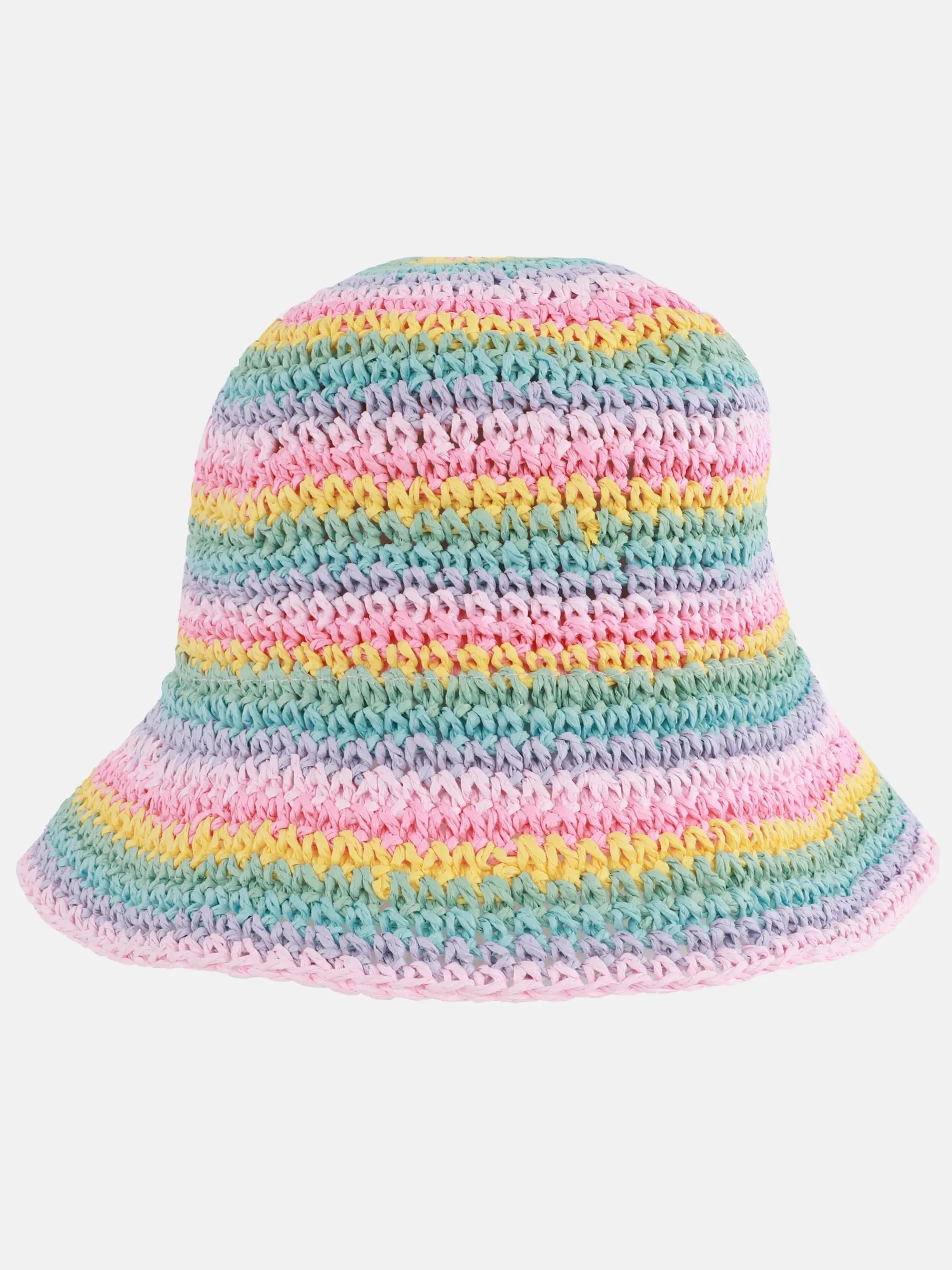 Mädchen Sonnenhut mit Streifen