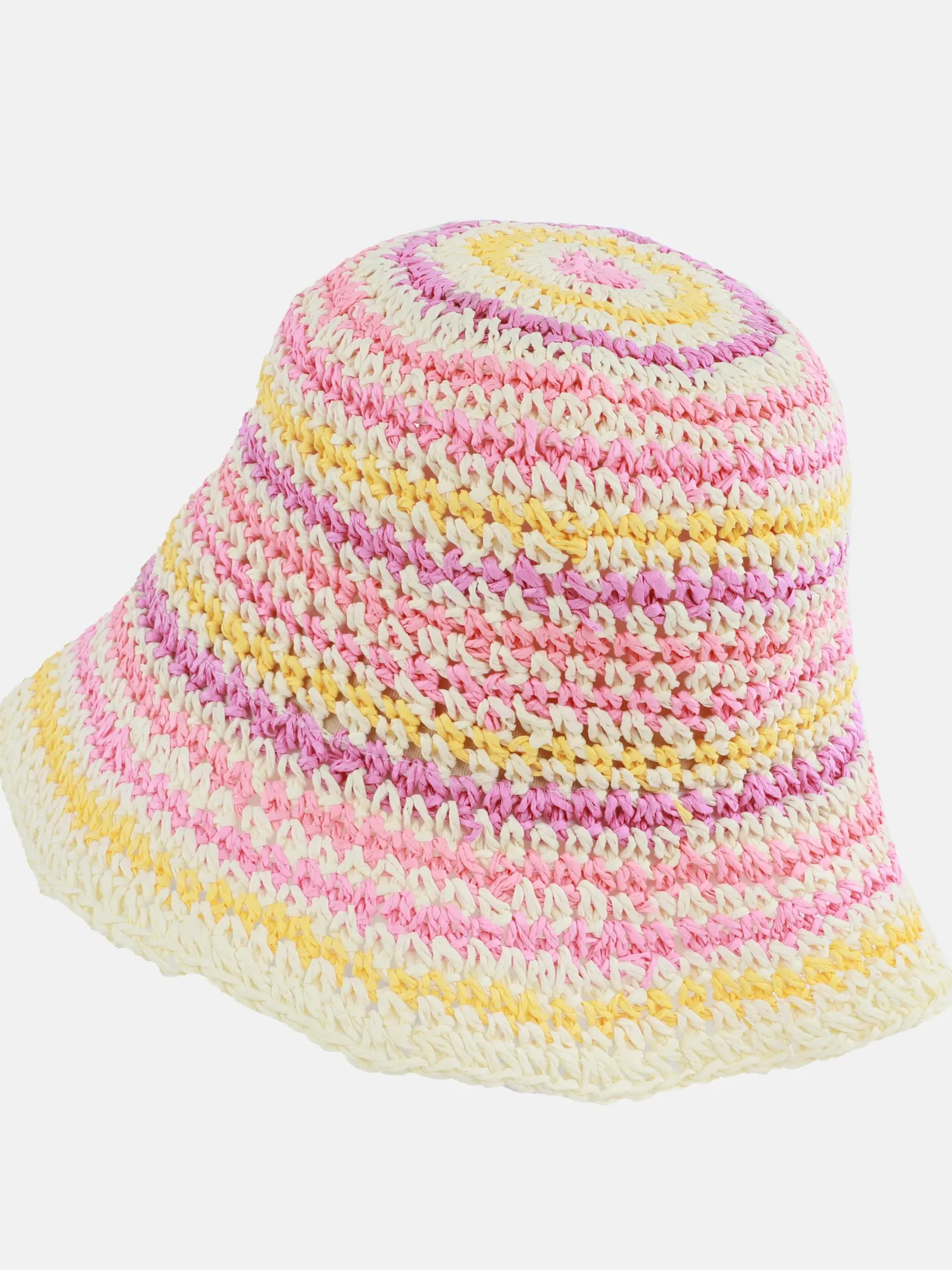 Mädchen Sonnenhut mit Streifen