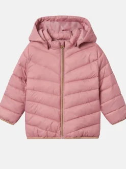 Mädchen Steppjacke mit Kapuze