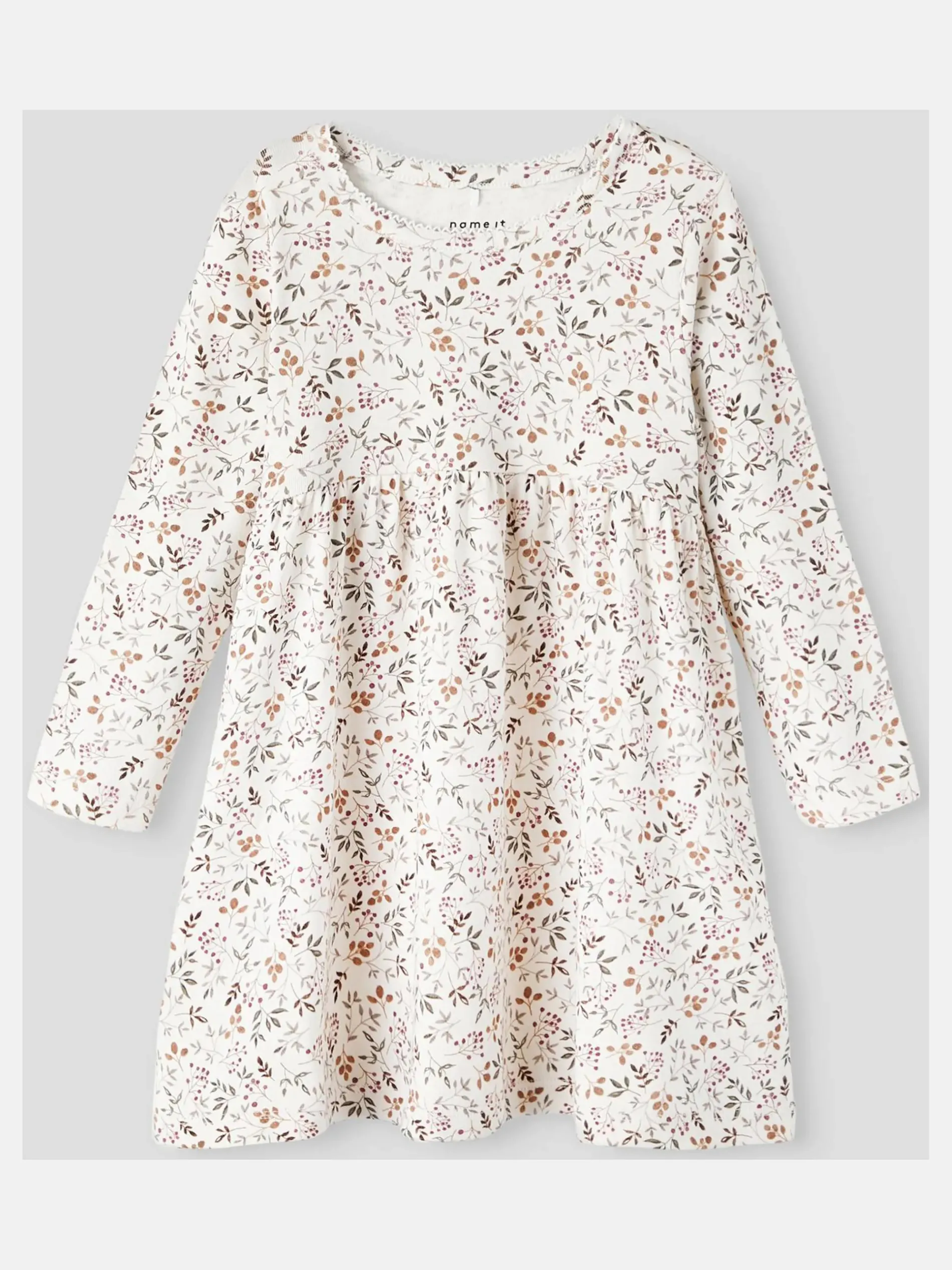 Mädchen Sweatkleid mit Alloverprint