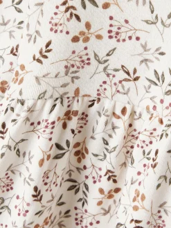 Mädchen Sweatkleid mit Alloverprint