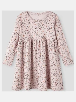 Mädchen Sweatkleid mit Alloverprint