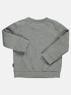 Mädchen Sweatshirt mit kleinem Schriftprint