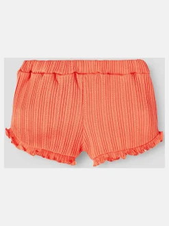 Mädchen Sweatshorts mit Rüschen