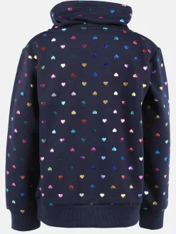 Mädchen Thermo-Sweaty mit Metallicprint