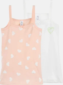 Mädchen Unterhemd im 2er Pack