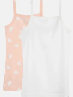 Mädchen Unterhemd im 2er Pack