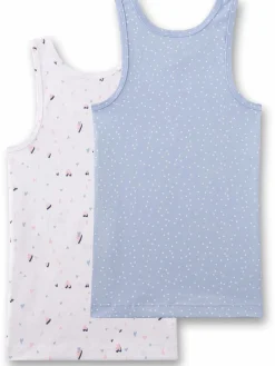 Mädchen Unterhemden im 2er-Pack