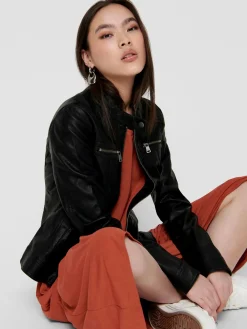 Only BANDIT PU BIKER NOOS Lederimitatjacke