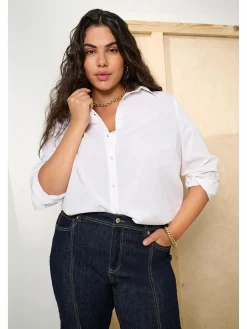 Only Carmakoma CARSTRETCHY LIFE L/S Bluse