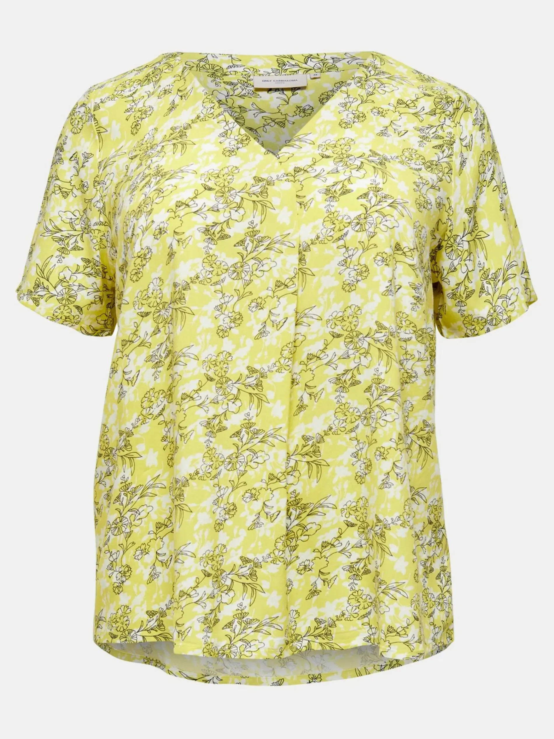 Only Carmakoma CARBLOOM LIFE SS V-N Blusenshirt