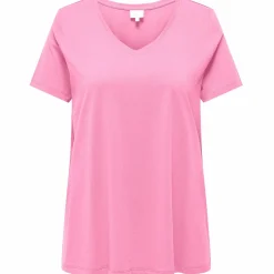 Only Carmakoma CARBONNIE LIFE S/S V Shirt