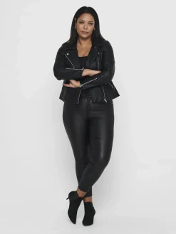 Only Carmakoma CAREMMY FAUX LEATHER Kunstlederjacke