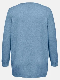 Only Carmakoma CARESLY L/S OPEN CARD Strickjacke